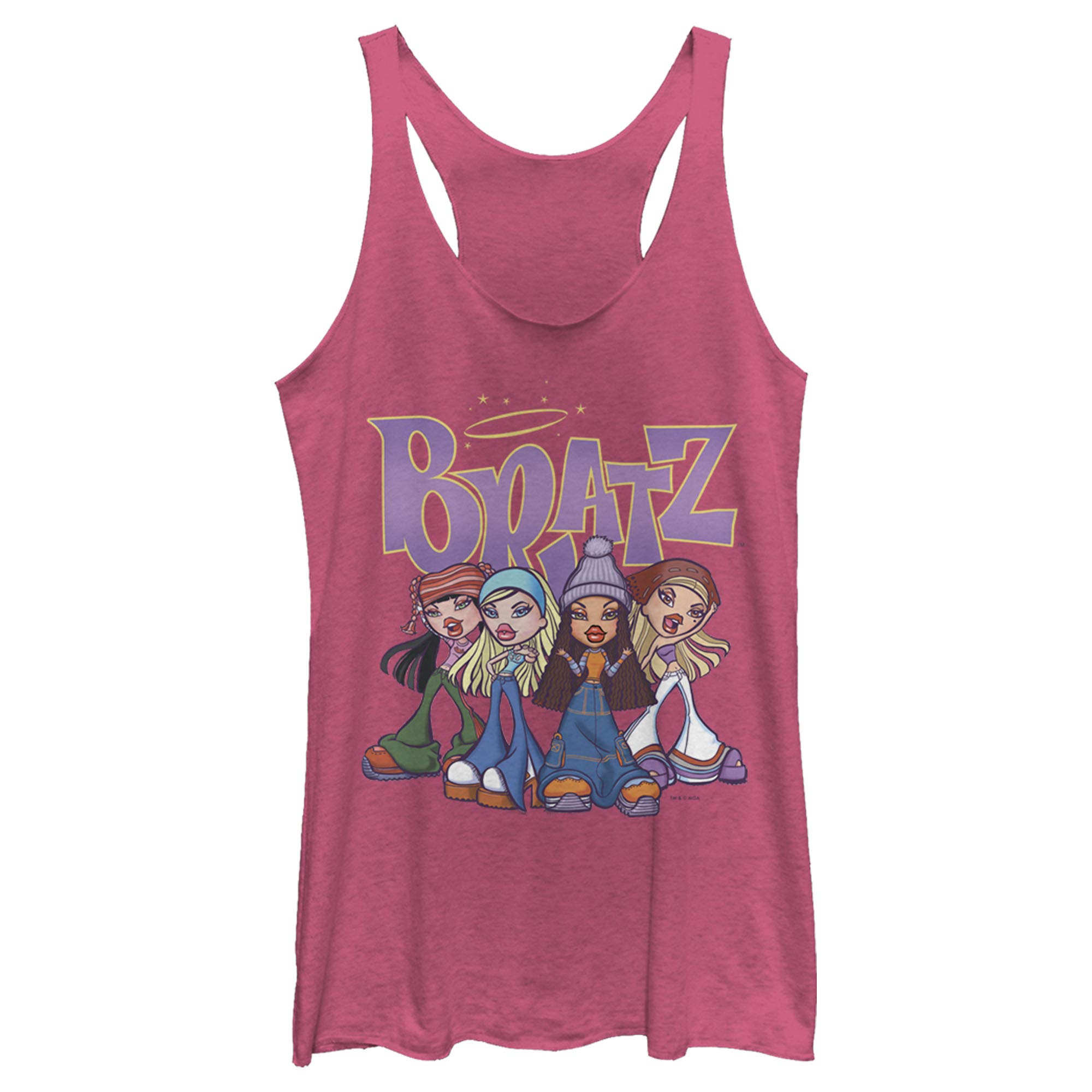 Bratz Women's Racerback Tank Top - Gym & Summer Fashion