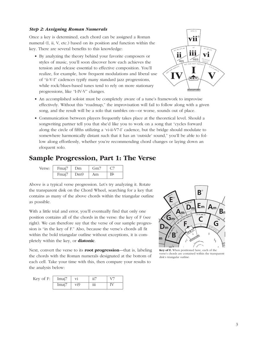 The Chord Wheel - Ultimate Music Theory Tool for Guitar, Piano & Songwriting | Perfect for Beginners & Professional Musicians | Practice, Compose & Master Chords Easily