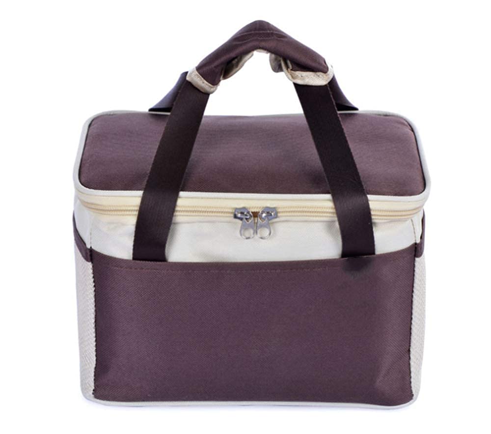 Insulated Picnic Basket with Thickened Rice Foil - Portable Outdoor Picnic Bag for Warm Food Storage | Perfect for Beach, Park, and Camping Trips