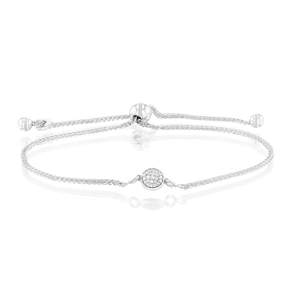 24K Gold Plated Sterling Silver Diamond Bracelet for Women - Elegant Fashion Jewelry Gift for Birthday, Anniversary & Special Occasions