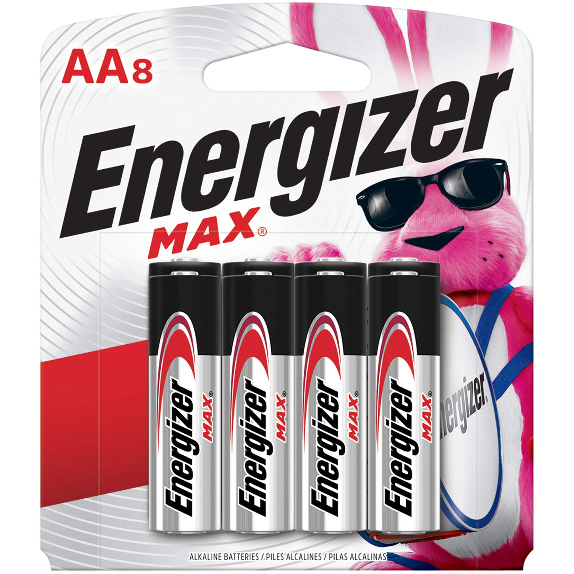 Energizer MAX AA Alkaline Batteries (48-Pack) - Long-Lasting Power for Toys, Flashlights, Remote Controls & Electronics | Leak-Resistant Design for Reliable Performance