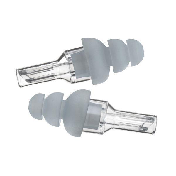 Etymotic ETY Plugs Clear Large Size Earplugs - Noise Reduction for Sleeping, Concerts & Travel - High Fidelity Hearing Protection for Musicians & Professionals