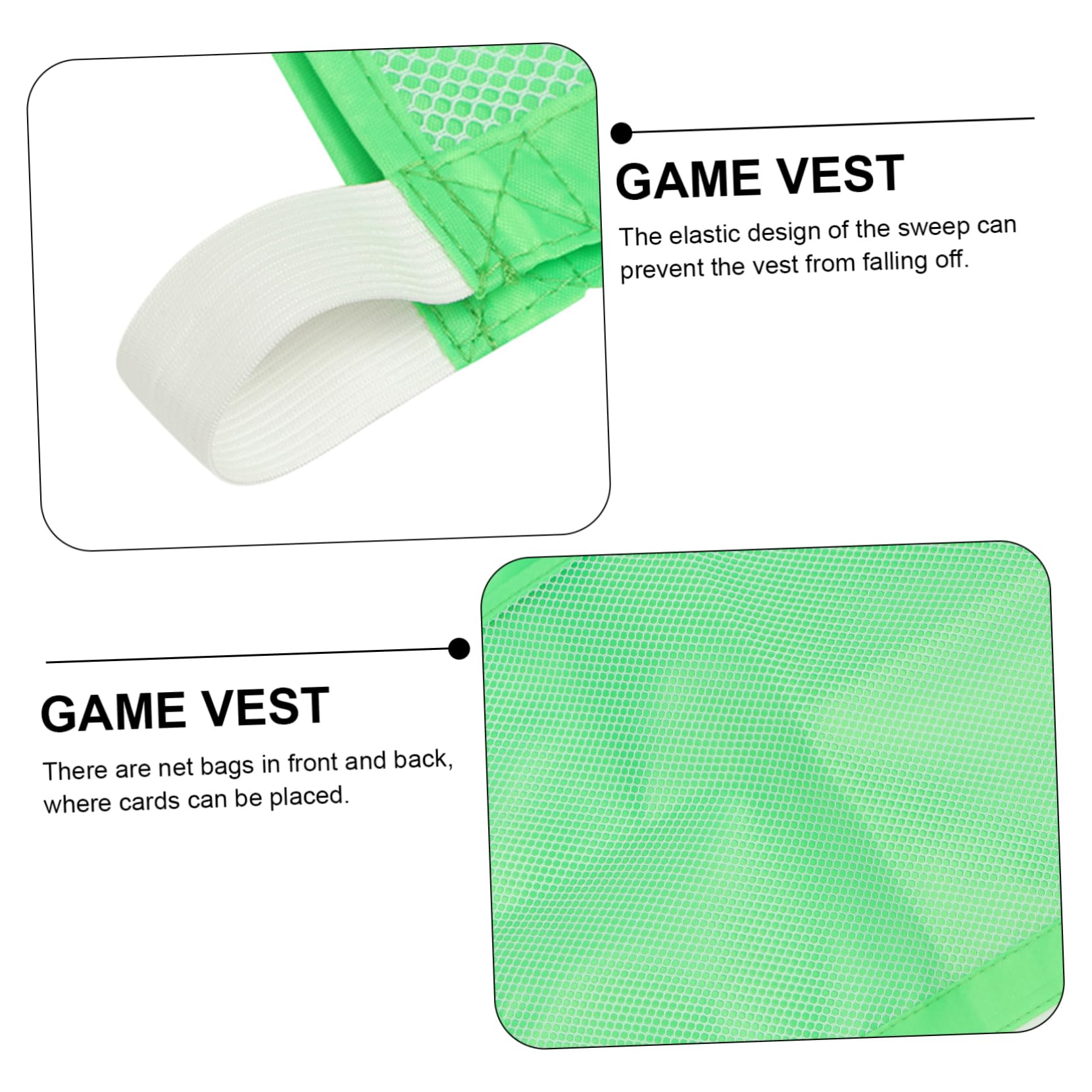 BELLIFFY Reflective Game Vest - Breathable Mesh Sports Vest for Kids & Adults - Early Educational Training Bibs & Jerseys - Durable Polyester Material - Perfect for Soccer, Basketball & Team Sports Practice