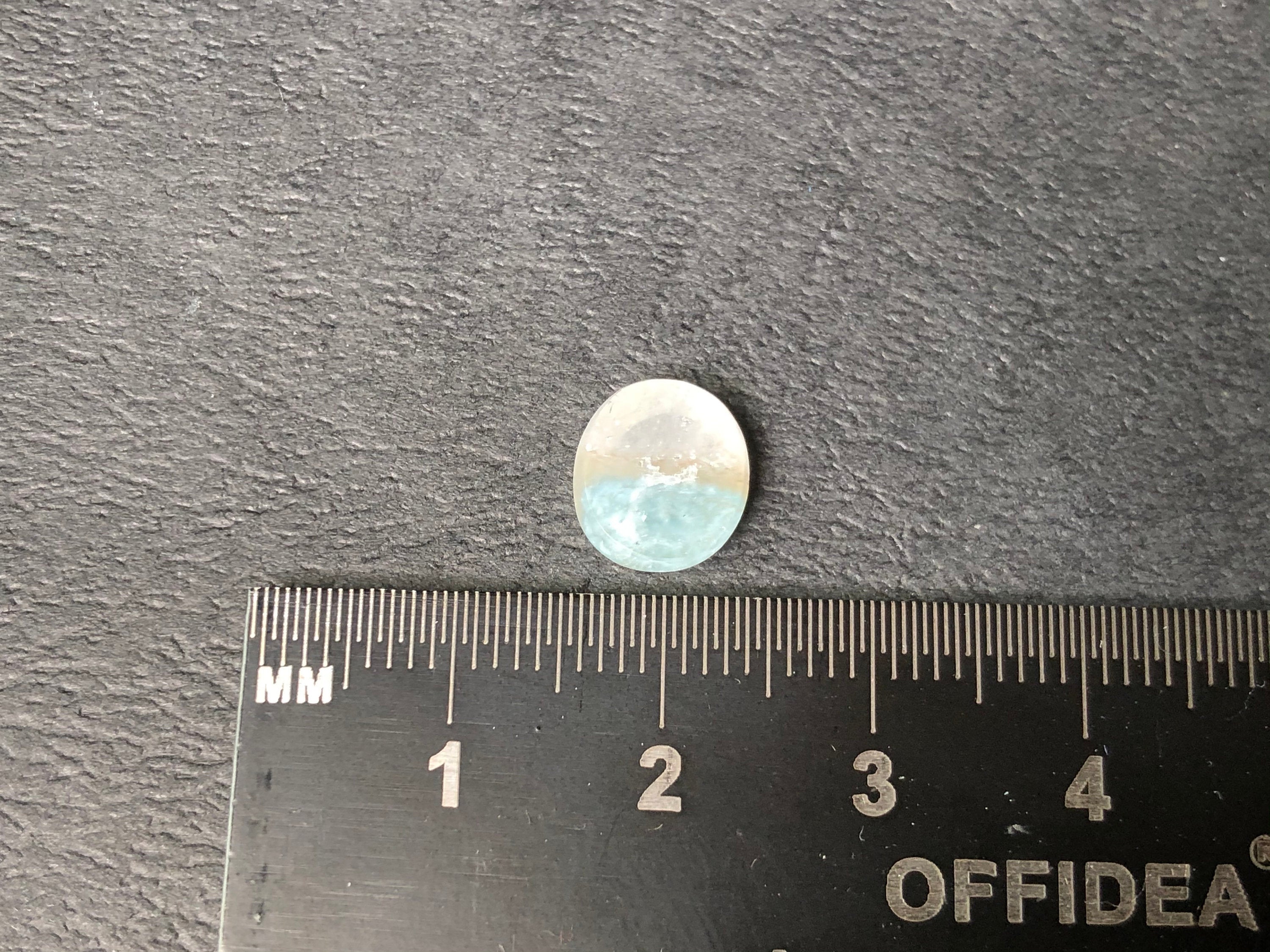 GILALITE Cabochon | Medusa Paraiba Quartz Striped Oval Gemstone for Jewelry Making (43827) | Perfect for Pendants, Rings & DIY Craft Projects