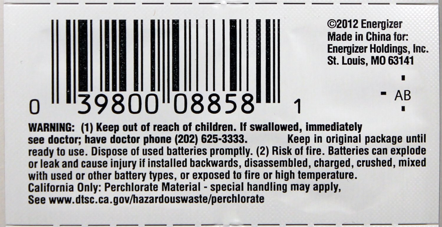 Energizer CR2025 Lithium Coin Cell Battery - 3V Long-Lasting Power for Watches, Key Fobs & Medical Devices (1-Pack)