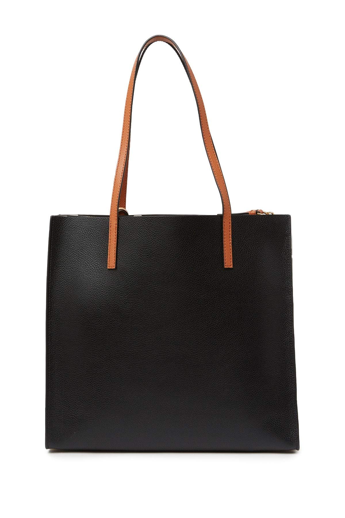 Marc Jacobs Grind Leather Tote Bag for Women - Gold Genuine Leather Handbag, Designer Shoulder Bag Purse for Work, Travel & Everyday Use