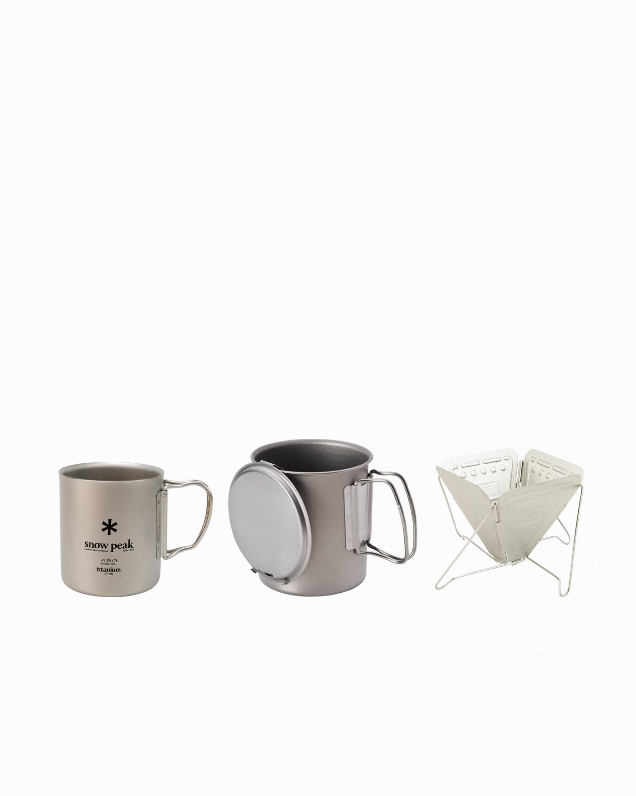 Portable Backpacking Coffee Set - Lightweight Camping Travel Coffee Kit for Outdoor Adventures | Perfect for Hiking, Camping & Travel