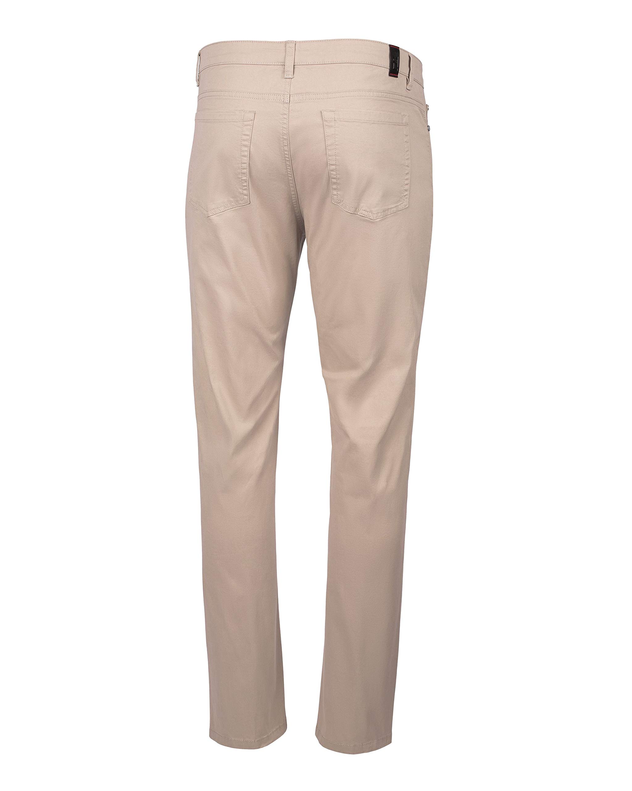 Cutter & Buck Men's Big & Tall Voyager Chino Pants - Comfortable Stretch Travel & Work Pants for Business Casual & Office Wear