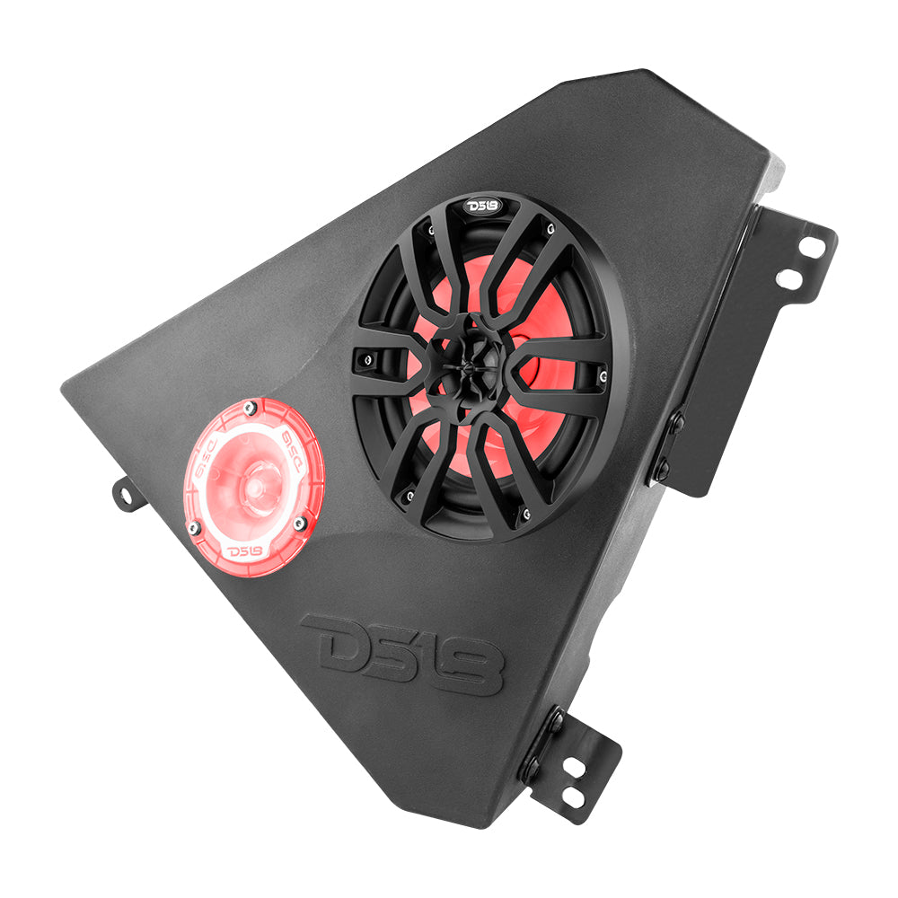 Polaris Slingshot Front Kick Panel 2 X 6.5 Enclosure with NXL 6/BK and PRO TW1L | Compatible with 2015-Current Models | Perfect for Off-Road Adventures & Custom Upgrades