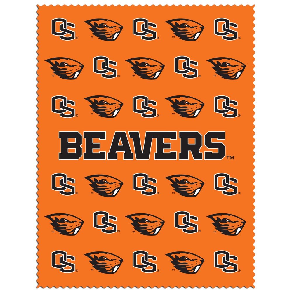 Oregon State Beavers NCAA Microfiber Cleaning Cloth for iPad - Soft Screen Protector for Tablets, Phones, Glasses - Perfect for Students, Fans & Tech Enthusiasts