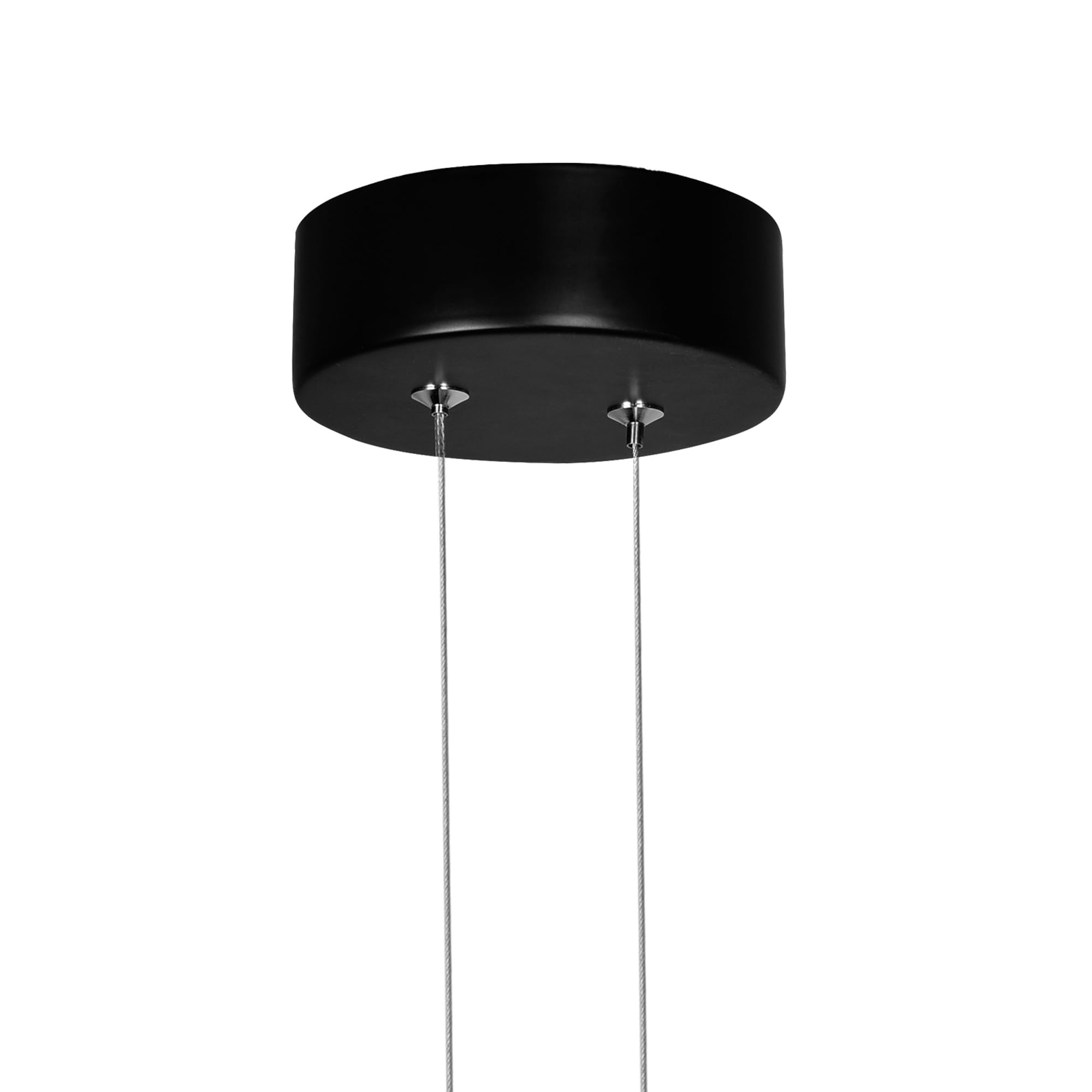 Black Modern Metal Mini Pendant Light with Pulley - Adjustable Hanging Fixture for Kitchen Island, Dining Room, or Bedroom Lighting