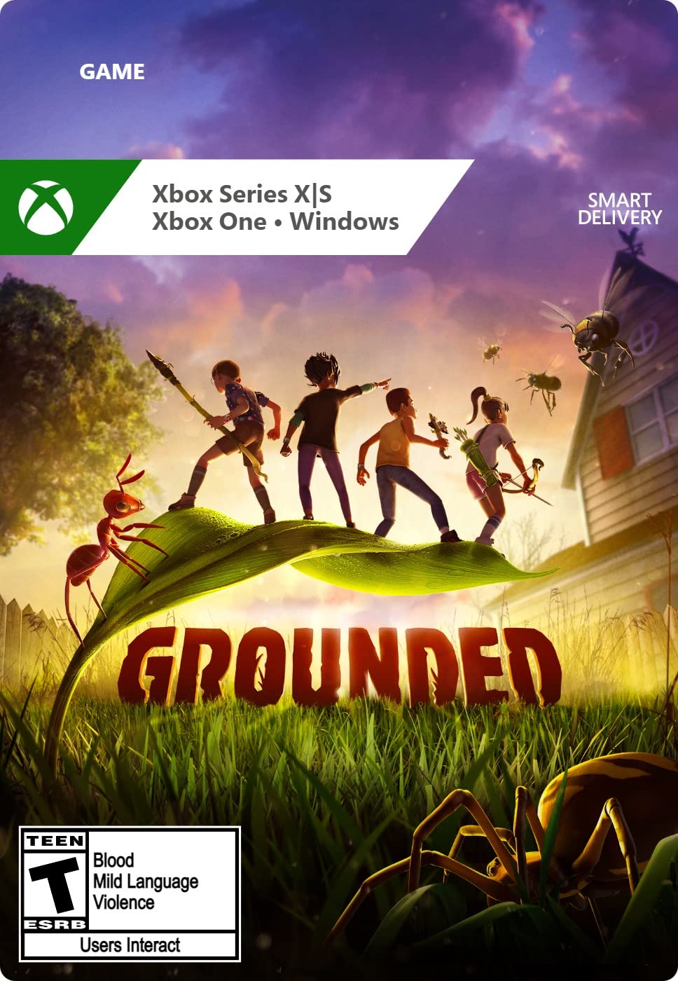 Grounded | Standard Edition - Xbox & Windows PC Digital Download | Survival Adventure Game for Xbox One, Series X/S & Windows | Explore, Craft & Survive in a Backyard World