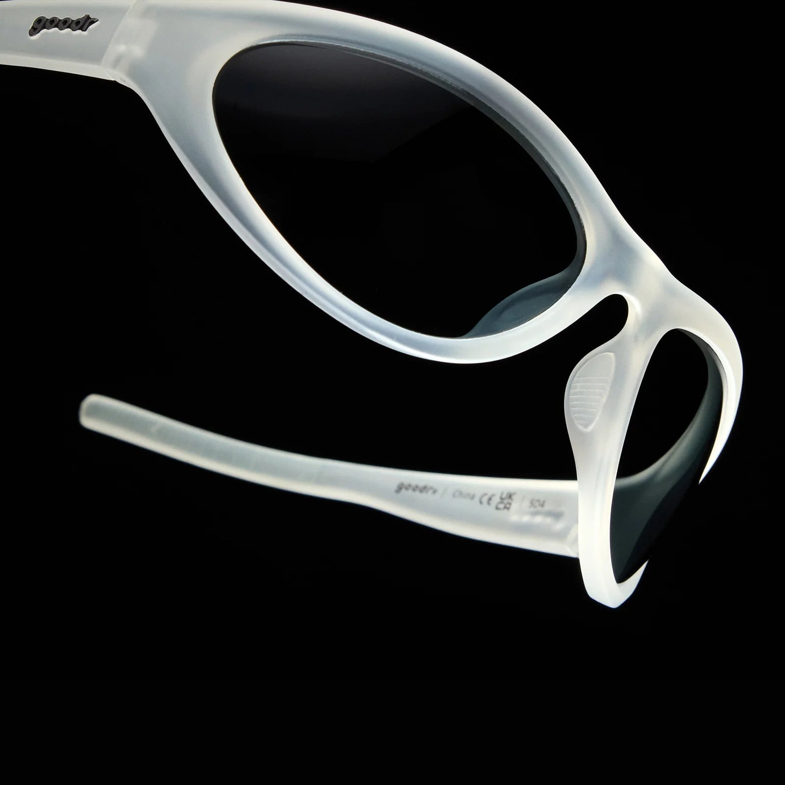 Goodr Cleared For Take Off Sunglasses - Polarized Aviator Shades for Men & Women - Perfect for Running, Driving, and Outdoor Activities
