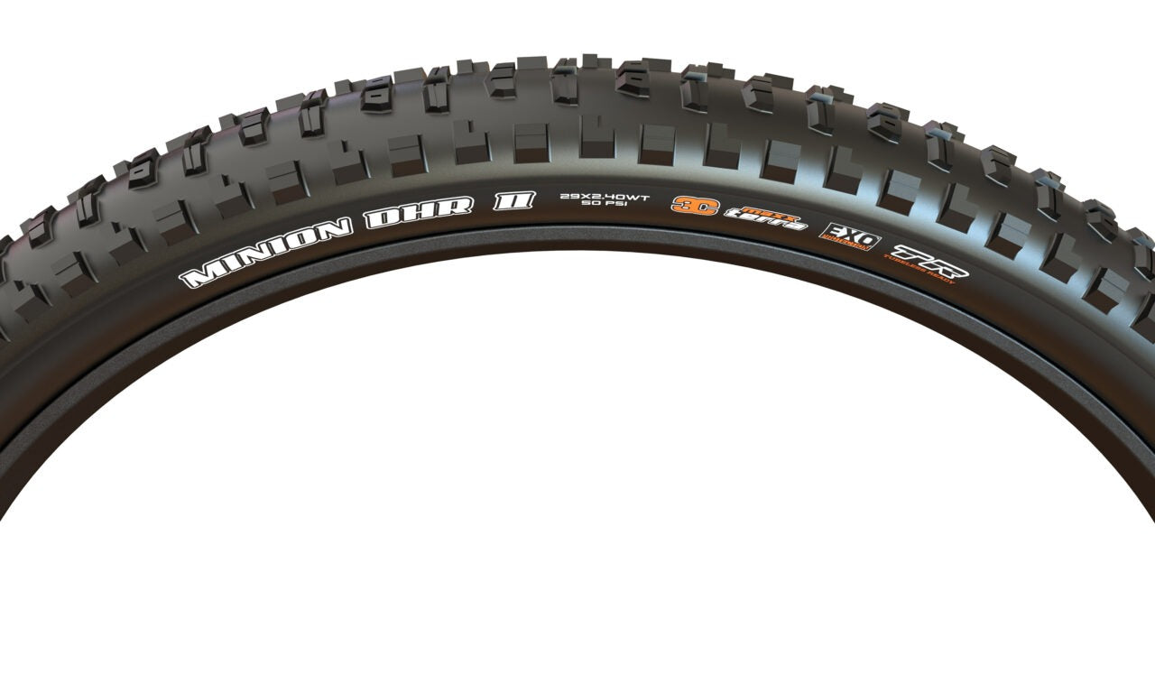 Maxxis Minion DHR II Folding Bike Tire - High Performance MTB Tire for Trail & Enduro Riding - Perfect for Downhill, All-Mountain & Aggressive Trail Cycling