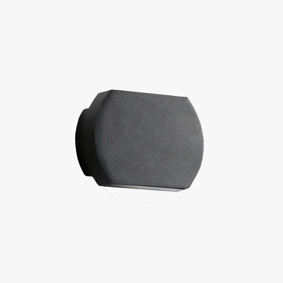 Minimalist Geometric Wall Sconce - Modern Up and Down LED Light Fixture for Bedroom, Living Room & Hallway Lighting