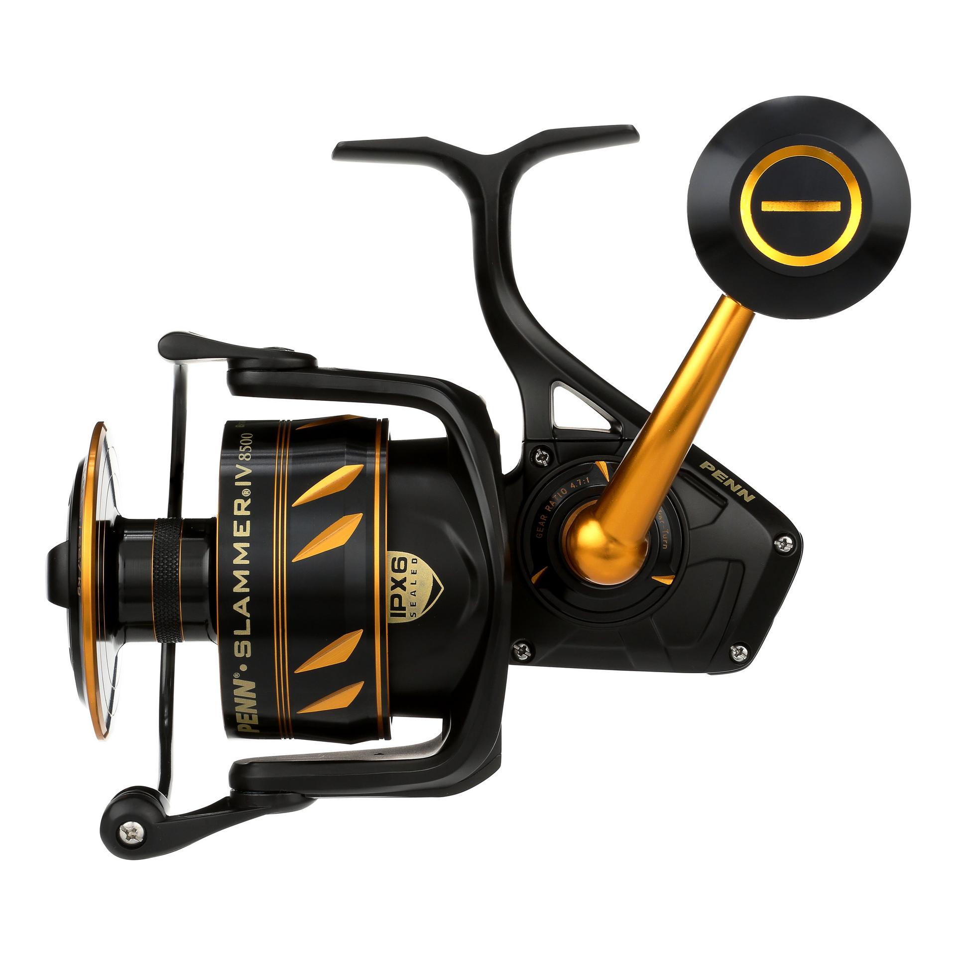 Slammer® IV Spinning Reel - High Performance Saltwater Fishing Reel with Smooth Drag System | Perfect for Offshore, Inshore, and Surf Fishing Adventures