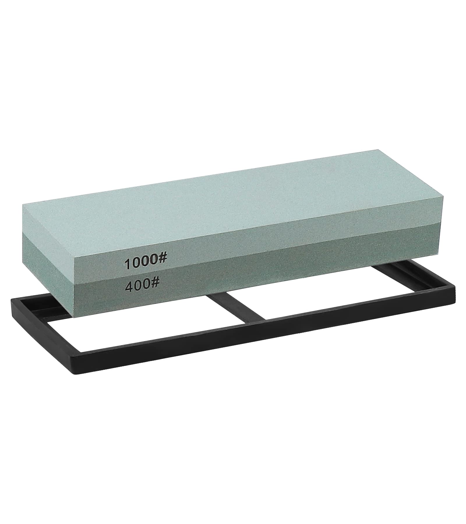 Premium 400/1000 Grit Sharpening Stone Set - Professional Knife Sharpener Whetstone with Non-Slip Rubber Base for Kitchen, Hunting & Chef Knives - Perfect for Home Cooks & Professional Chefs