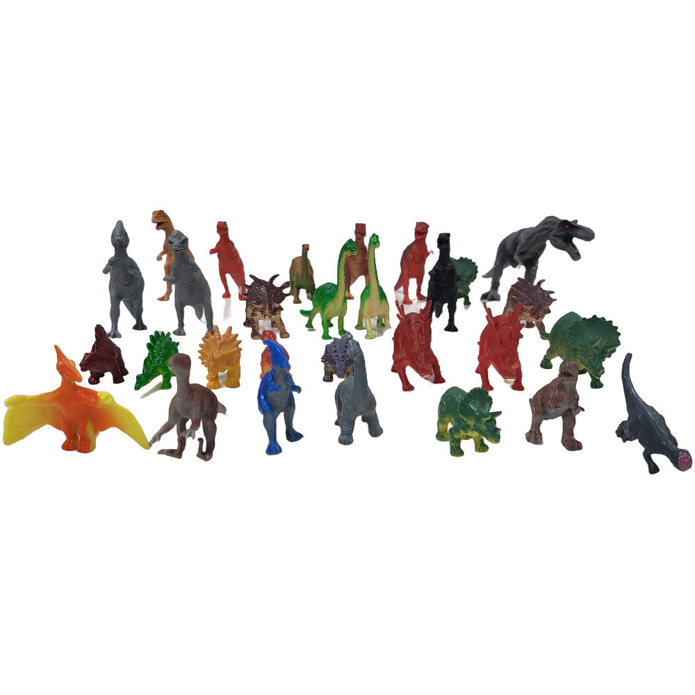 Boley Dinosaur Adventures Play Bucket - 40pc Prehistoric Dinosaur Toys Set with Figures & Accessories for Kids - Perfect for Imaginative Play, Birthday Gifts & Educational Learning Activities