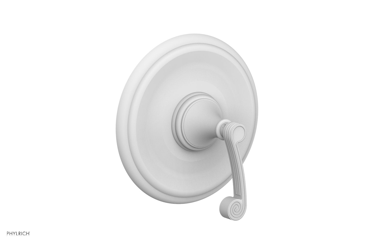 3RING Thermostatic Shower Trim Kit with Curved Lever Handle - DTH206 - Perfect for Modern Bathroom Renovations & Spa-Like Shower Experience