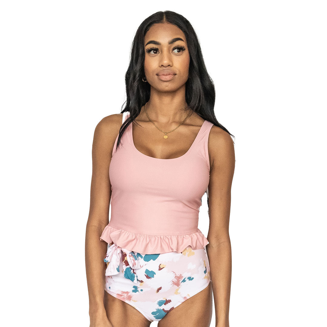 Stylish Waist Tie Bottoms for Women - Comfortable & Adjustable High Waist Pants - Perfect for Casual Wear, Yoga, and Lounge
