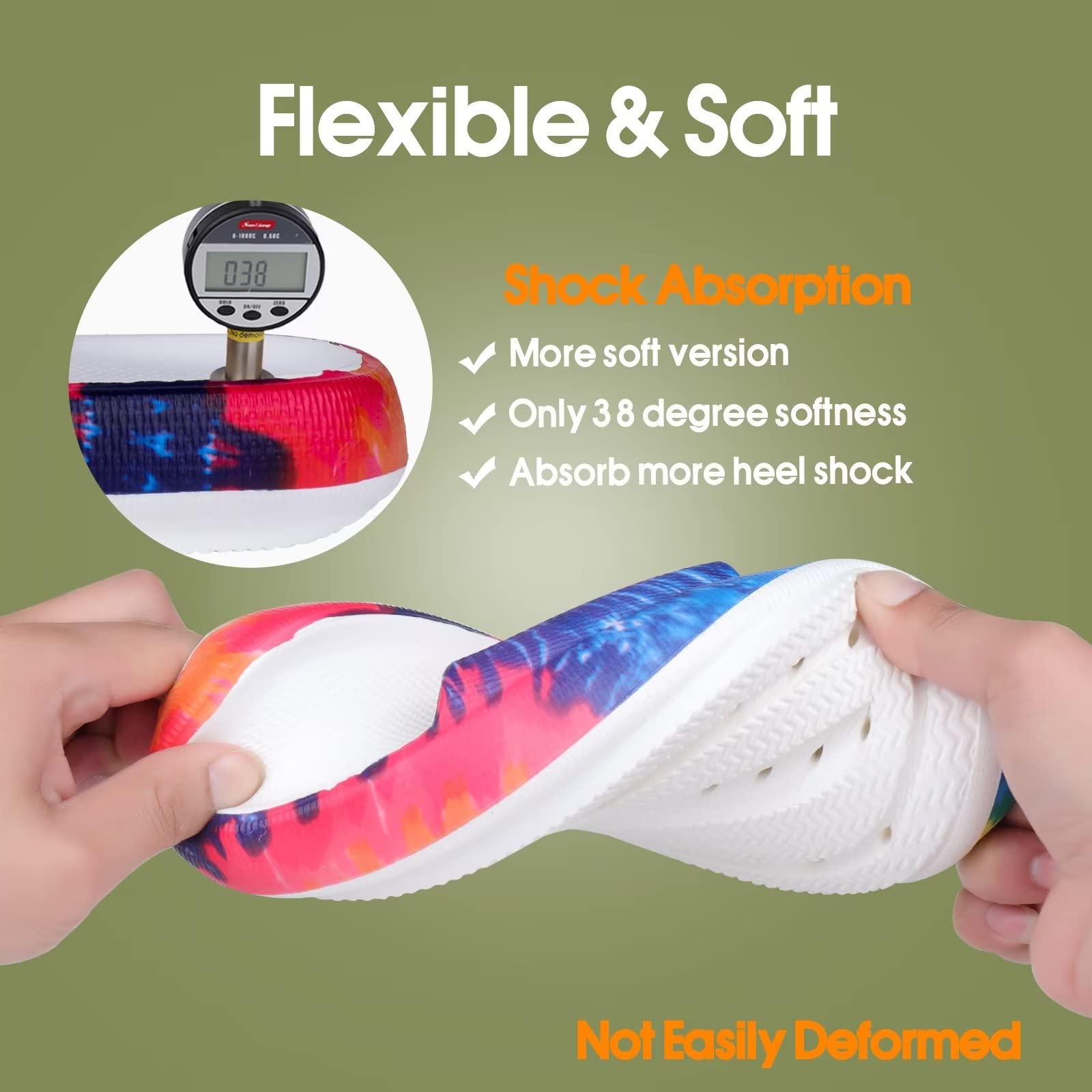 EQUICK Cloud Slides Pillow Slippers for Women & Men - Ultra Soft Bathroom Slippers with Cushioned Thick Sole - Indoor/Outdoor Shower Sandals for Home, Spa, and Travel Comfort