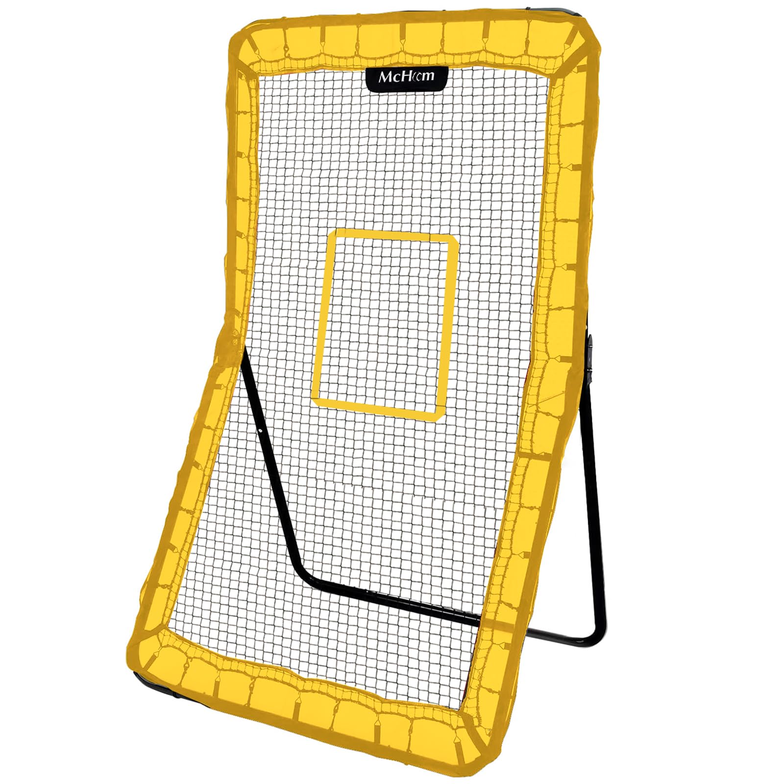 6ft x 4ft Lacrosse Rebounder Net - Baseball & Softball Training Net with Carry Bag | Perfect for Backyard Practice, Team Drills & Solo Training Sessions