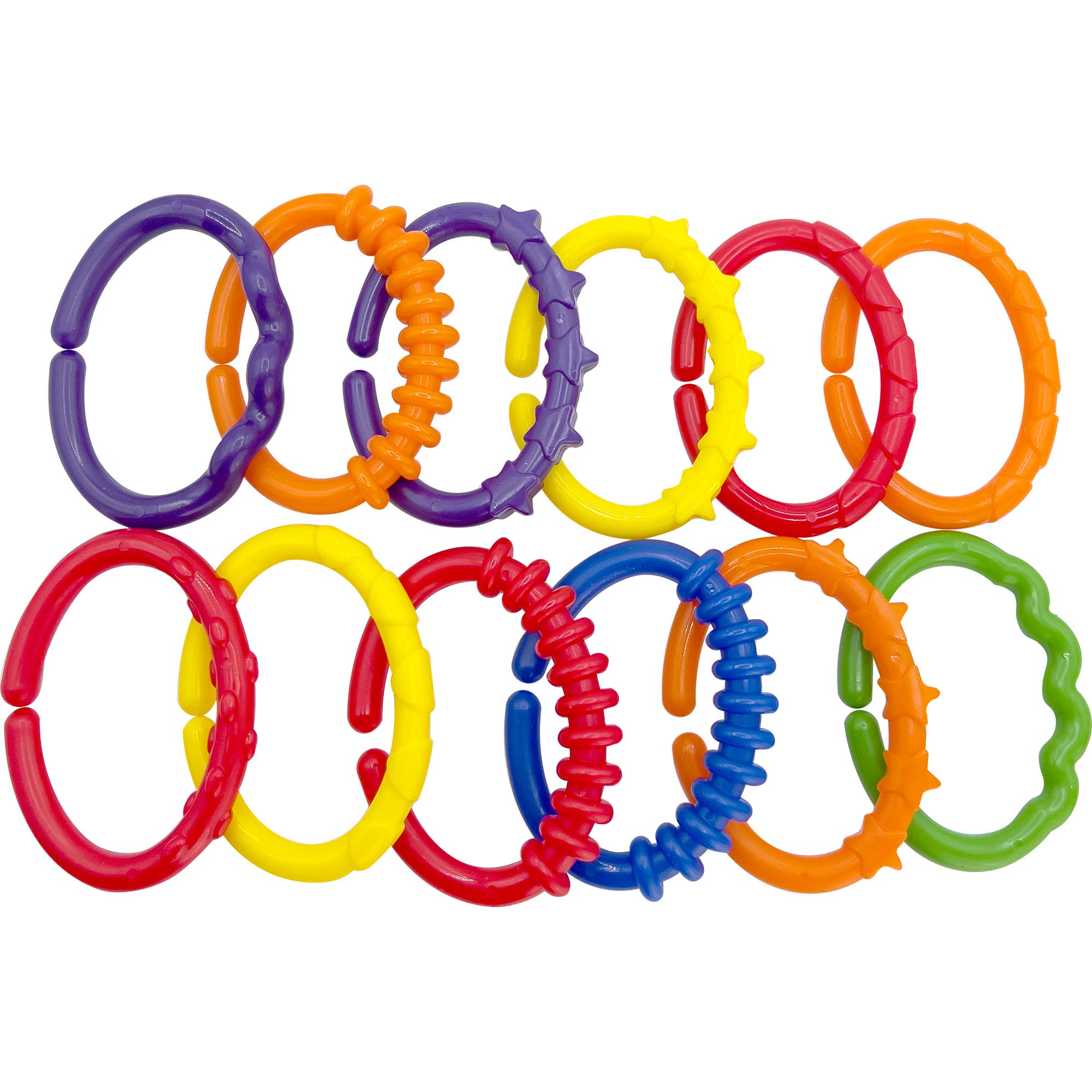 2103 Ribbed Rings for Women - Trendy Stackable Adjustable Fashion Rings Set - Perfect for Everyday Wear, Gifts & Layering Jewelry