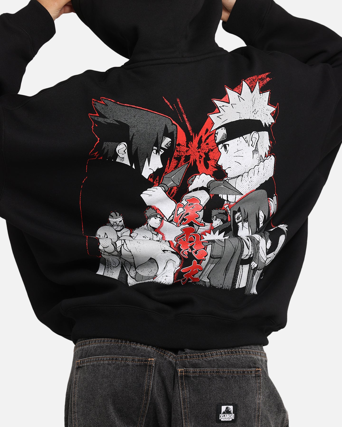 Naruto The End Of Tears Premium Hoodie Black - Anime Cosplay Hooded Sweatshirt for Men & Women | Perfect for Anime Conventions, Casual Wear & Gift Giving