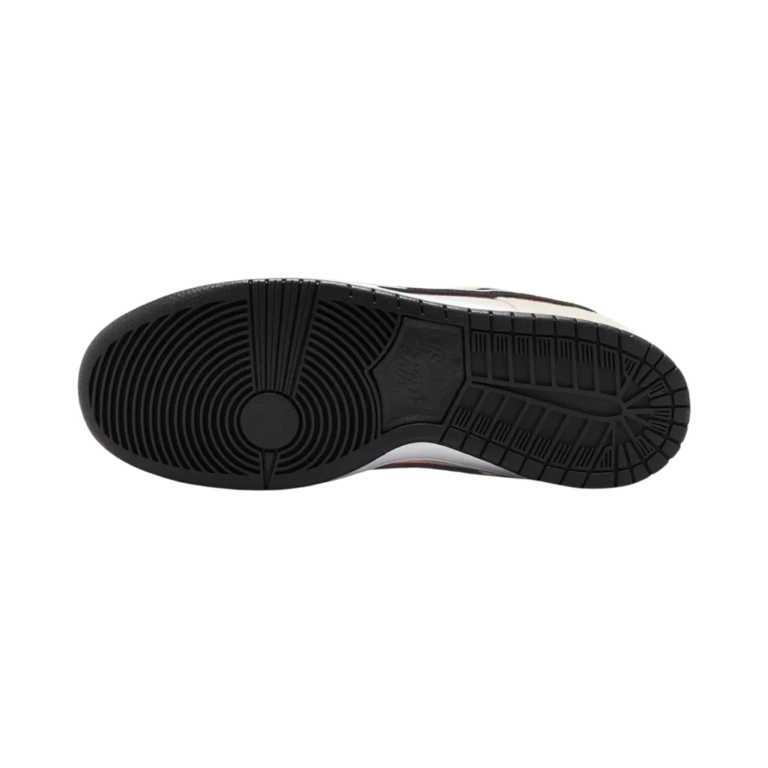 Nike SB Dunk Low Albino & Preto Fossil Black Sneakers - Men's Skateboarding Shoes for Streetwear & Casual Wear - Perfect for Skating, Urban Fashion & Everyday Comfort