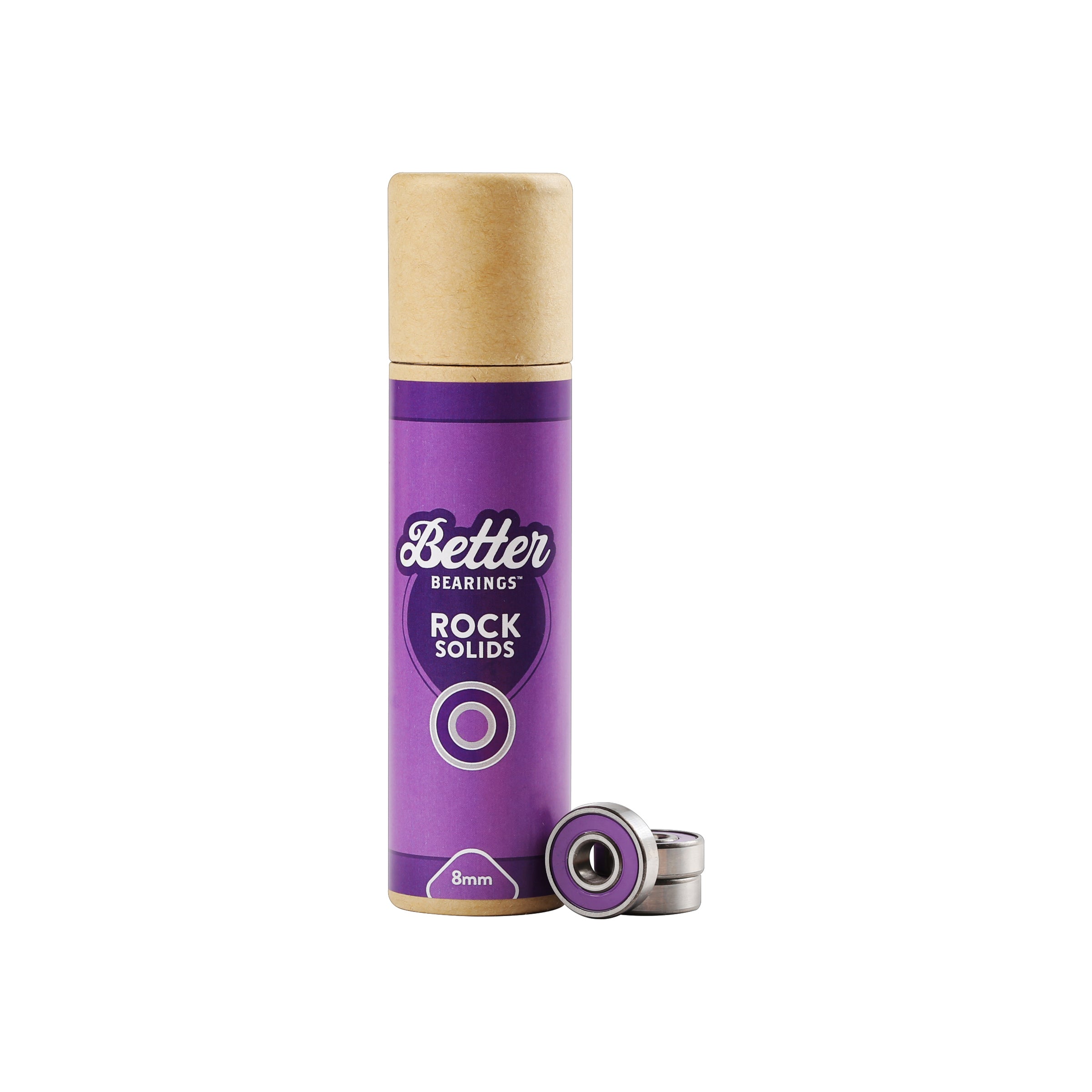 ROCK SOLIDS ABEC 7 Bearings (16 Pack) - High Performance Skateboard & Longboard Bearings for Smooth Riding