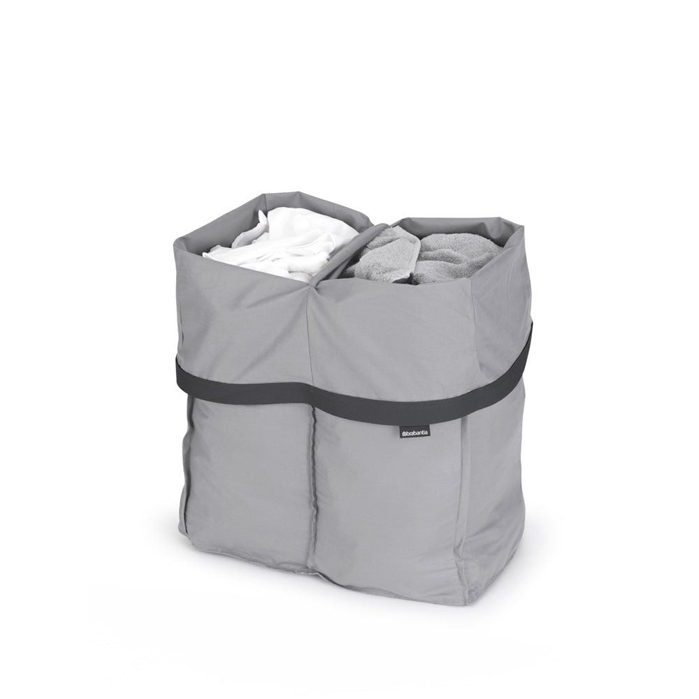 Bo Laundry Bin Bag 2 Pack - 45 Liters Each (90L Total) - Heavy Duty Laundry Hamper Bags for Home, Dorm, or Travel - Perfect for Clothes Storage & Organization