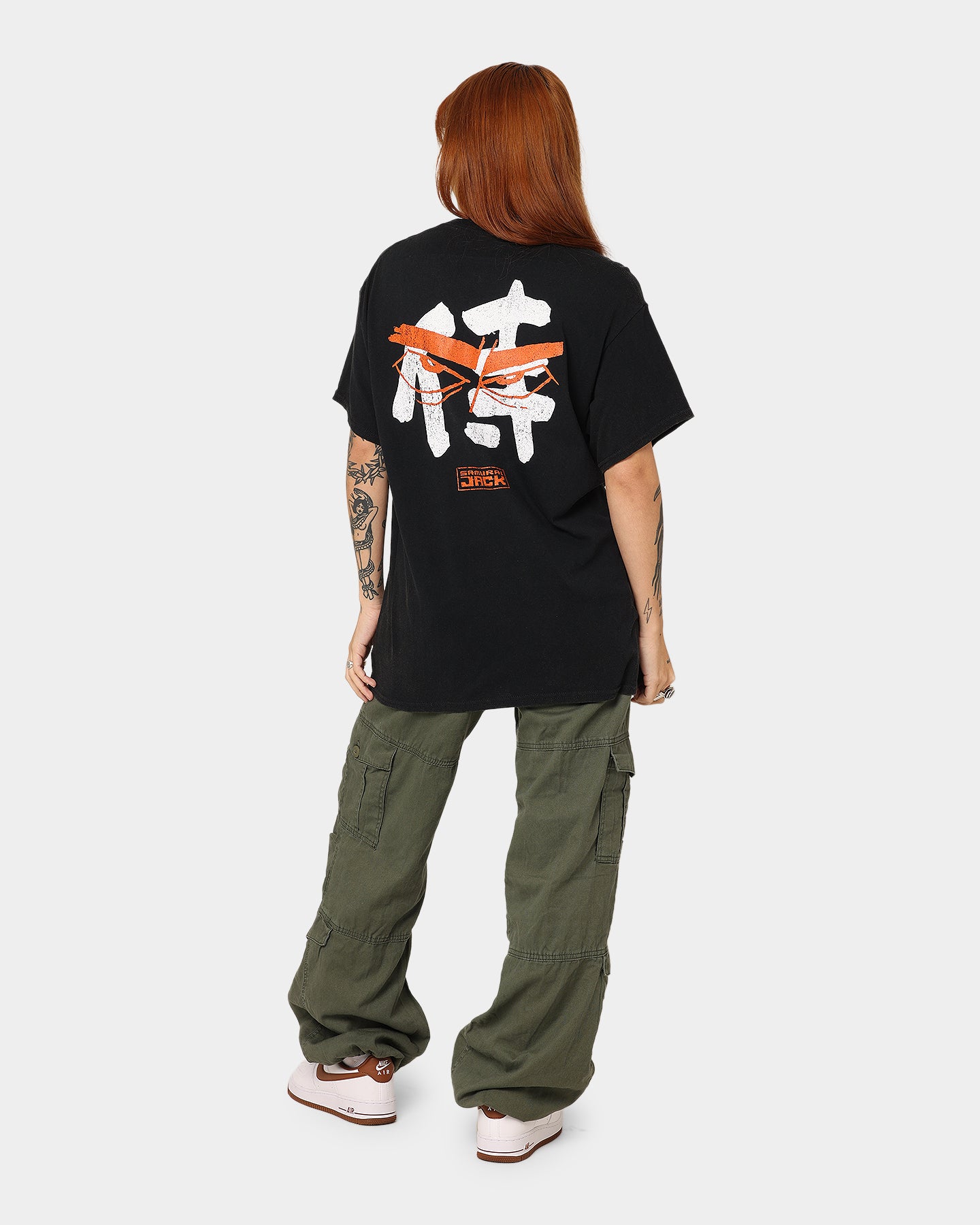 Vintage Samurai Jack T-Shirt - Black Retro Anime Graphic Tee for Men & Women - Perfect for Cosplay, Casual Wear & Anime Fans