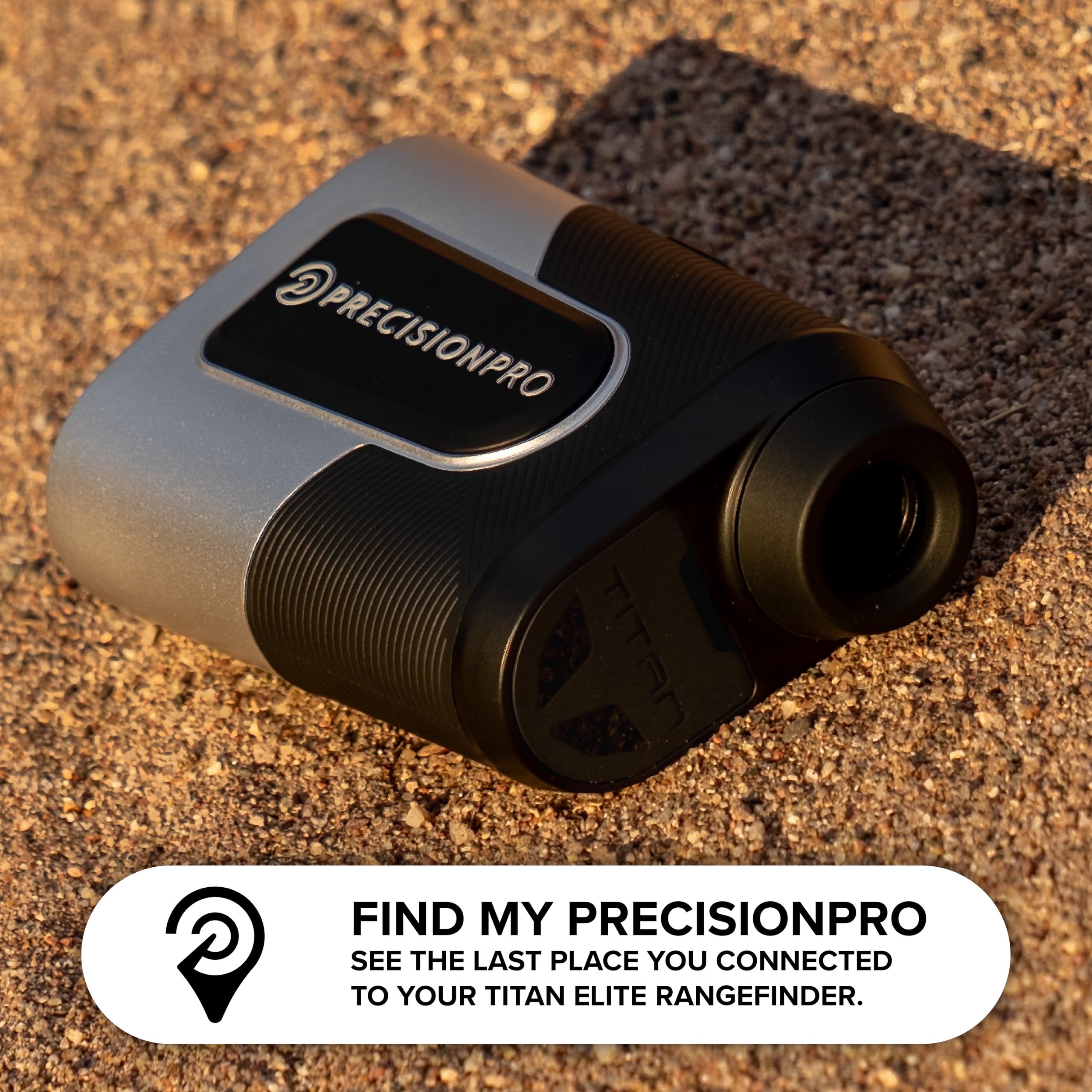 Precision Pro Titan Elite Golf Rangefinder with GPS - Tournament Legal, 999 Yard Range, Slope Switch, Magnetic Grip & Waterproof - Perfect for Golf Tournaments, Practice & Outdoor Adventures