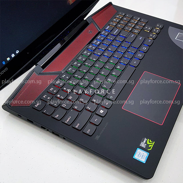 Lenovo Legion Y720 Gaming Laptop - Intel Core i7-7700HQ, NVIDIA GTX 1060, 1TB HDD + 256GB SSD, 15.6