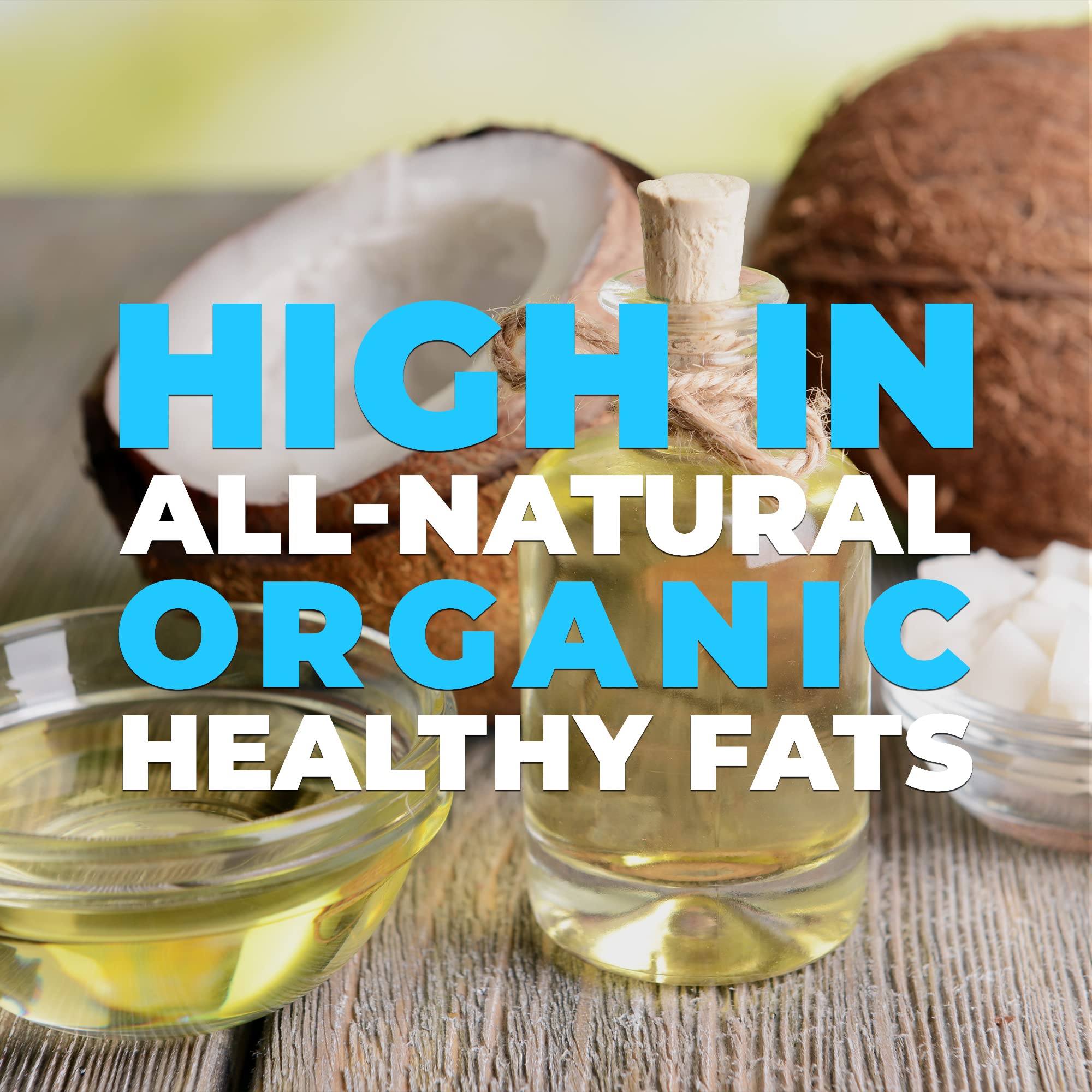 Organic Cold Pressed Extra Virgin Coconut Oil - Gluten-Free, Keto & Paleo Friendly - Unrefined Raw Coconut Oil for Cooking, Baking, Skin & Hair Care - 1 Gallon - Perfect for Healthy Recipes, Natural Beauty Treatments & DIY Home Remedies