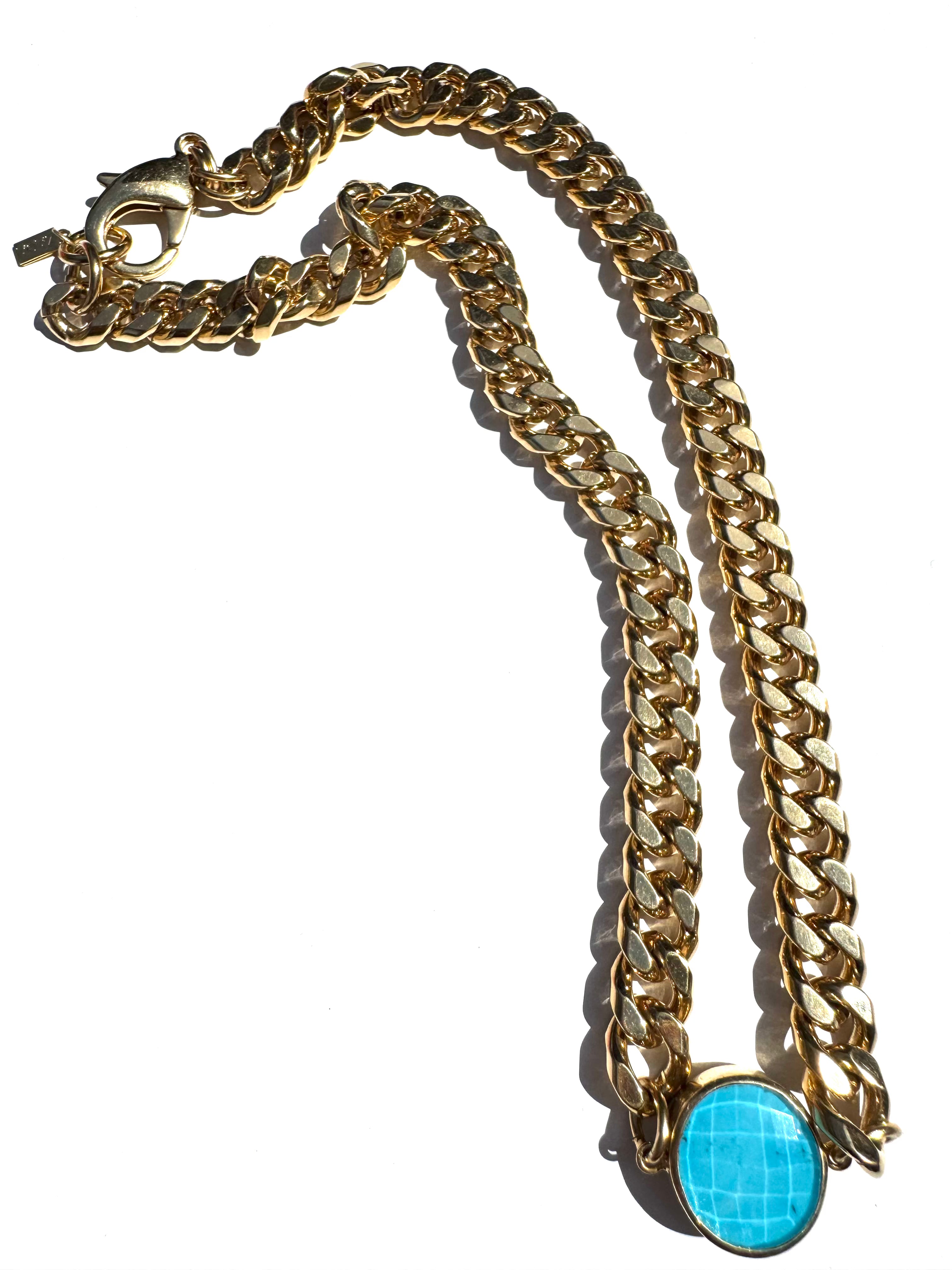 Lapis Lazuli & Turquoise Beaded Necklace for Women – Handmade Boho Jewelry Gift for Her – Perfect for Casual Wear, Festivals, and Spiritual Healing