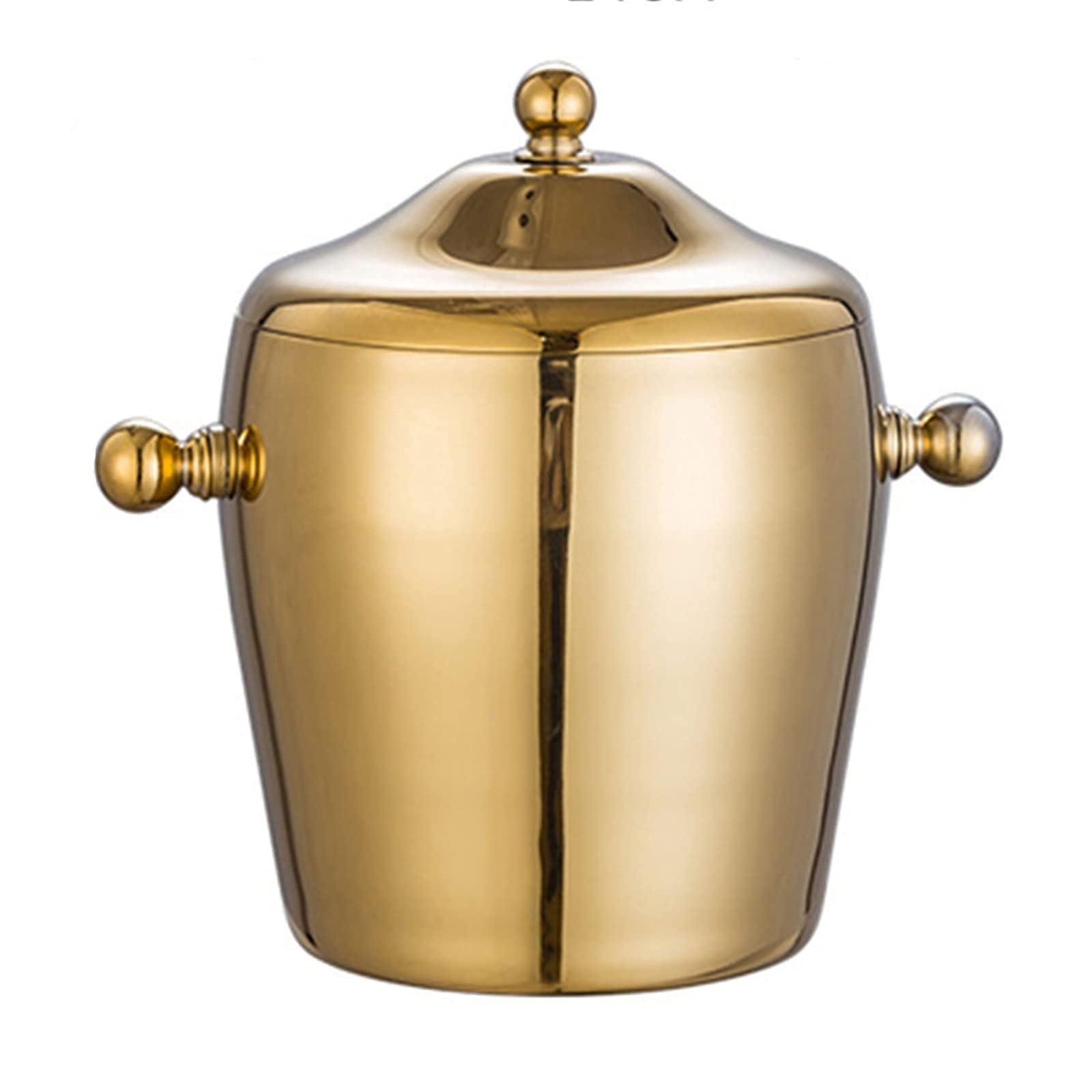 Stainless Steel Double Layer Champagne & Wine Ice Bucket - BBQ, Beer, Party Cooler for Outdoor Gatherings & Celebrations