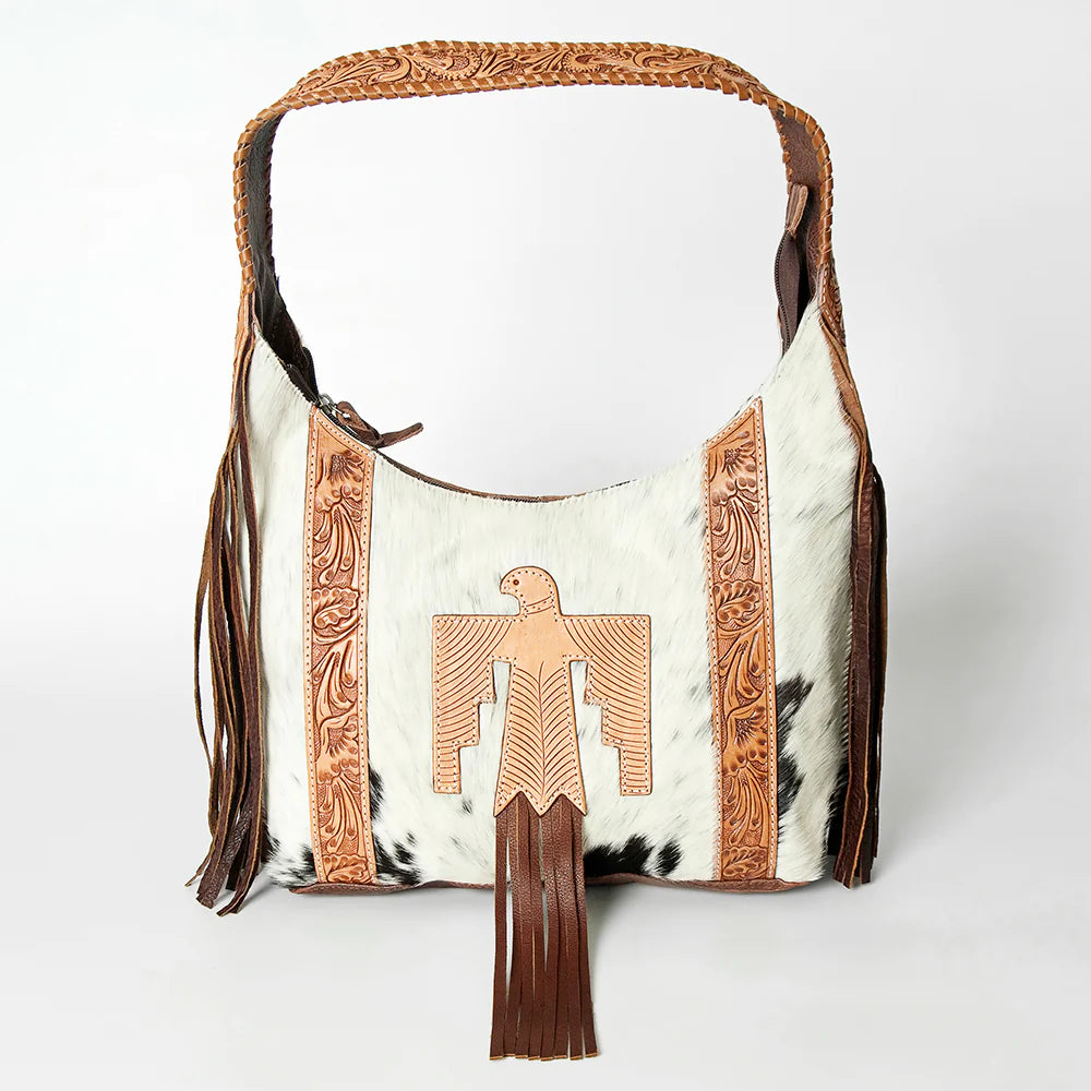 American Darling Conceal Carry Cowhide Thunderbird Bag - Premium Leather Crossbody Purse for Women, Perfect for Everyday Use, Travel & Concealed Carry