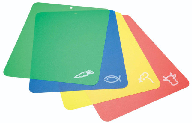 Premium Non-Slip Flexible Color Coded Cutting Mats - 3-Piece Set for Sewing, Quilting & Crafting - Perfect for Fabric, Paper & DIY Projects