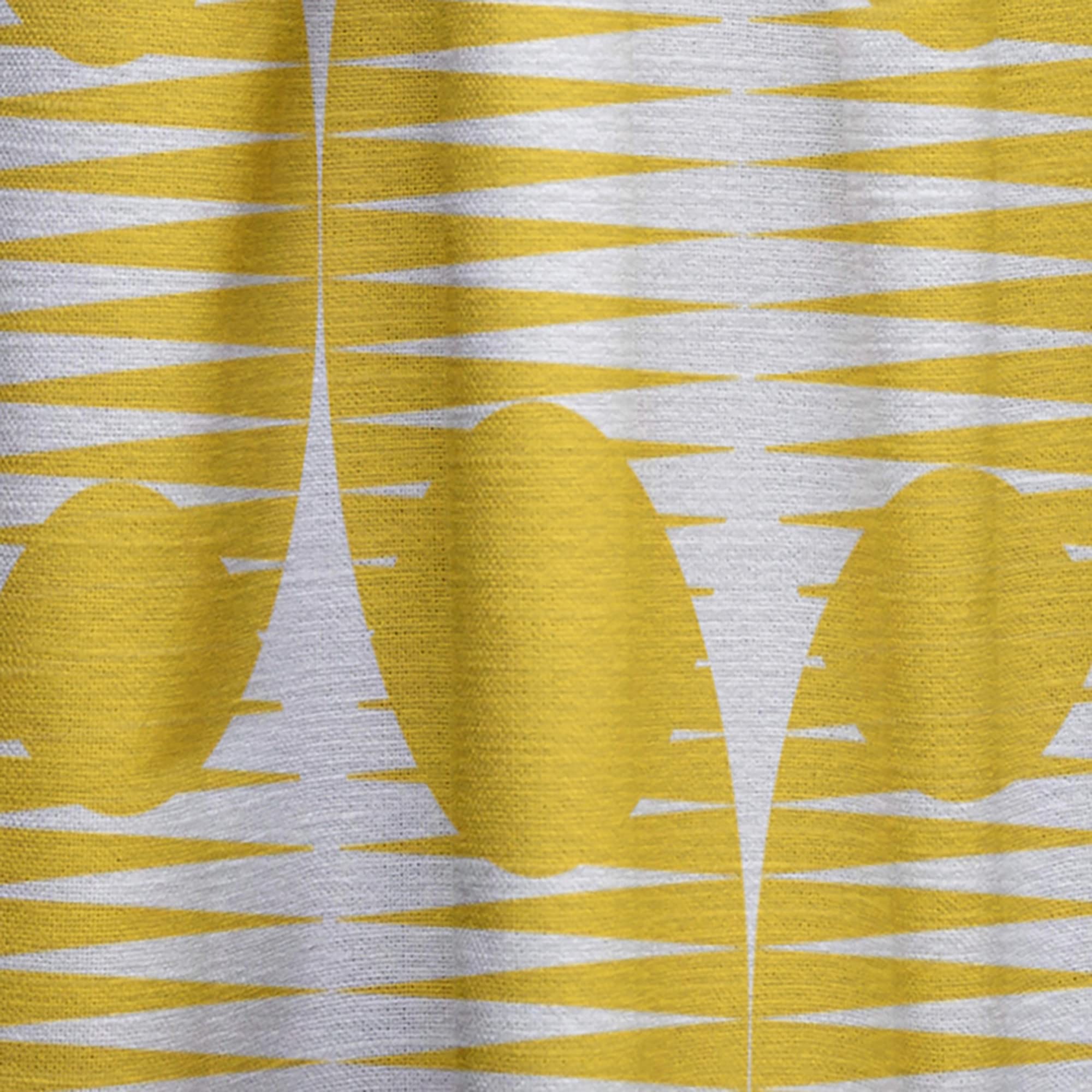DesignQ Abstract Retro Geometric Pattern IV Thermal Insulated Curtains - Single Panel 52x120 Inches - Perfect for Bedroom & Living Room Blackout Drapes | Home Decor & Window Treatment
