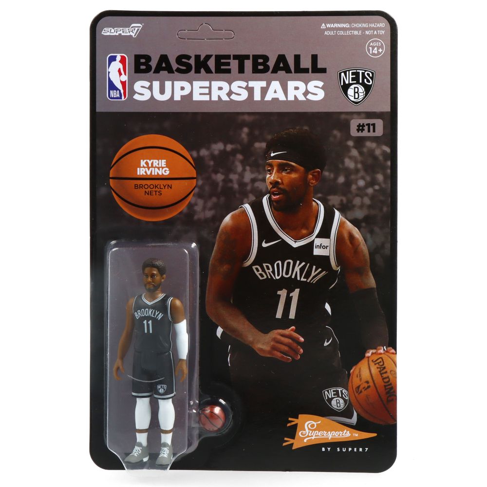 Kyrie Irving Brooklyn Nets NBA Action Figure - Collectible Basketball Player Toy for Fans & Kids - Perfect for Display, Gifts & Playtime