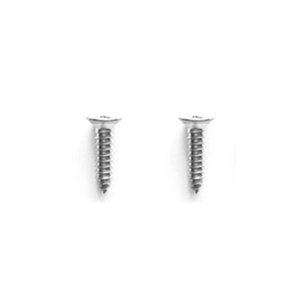 4 Inch Stainless Steel Flagpole Cleat Hooks - Heavy Duty Rope Cleats Hardware with Mounting Screws for Flag Pole Halyard | Perfect for Boat Deck, Dock, Marine & Outdoor Flag Display