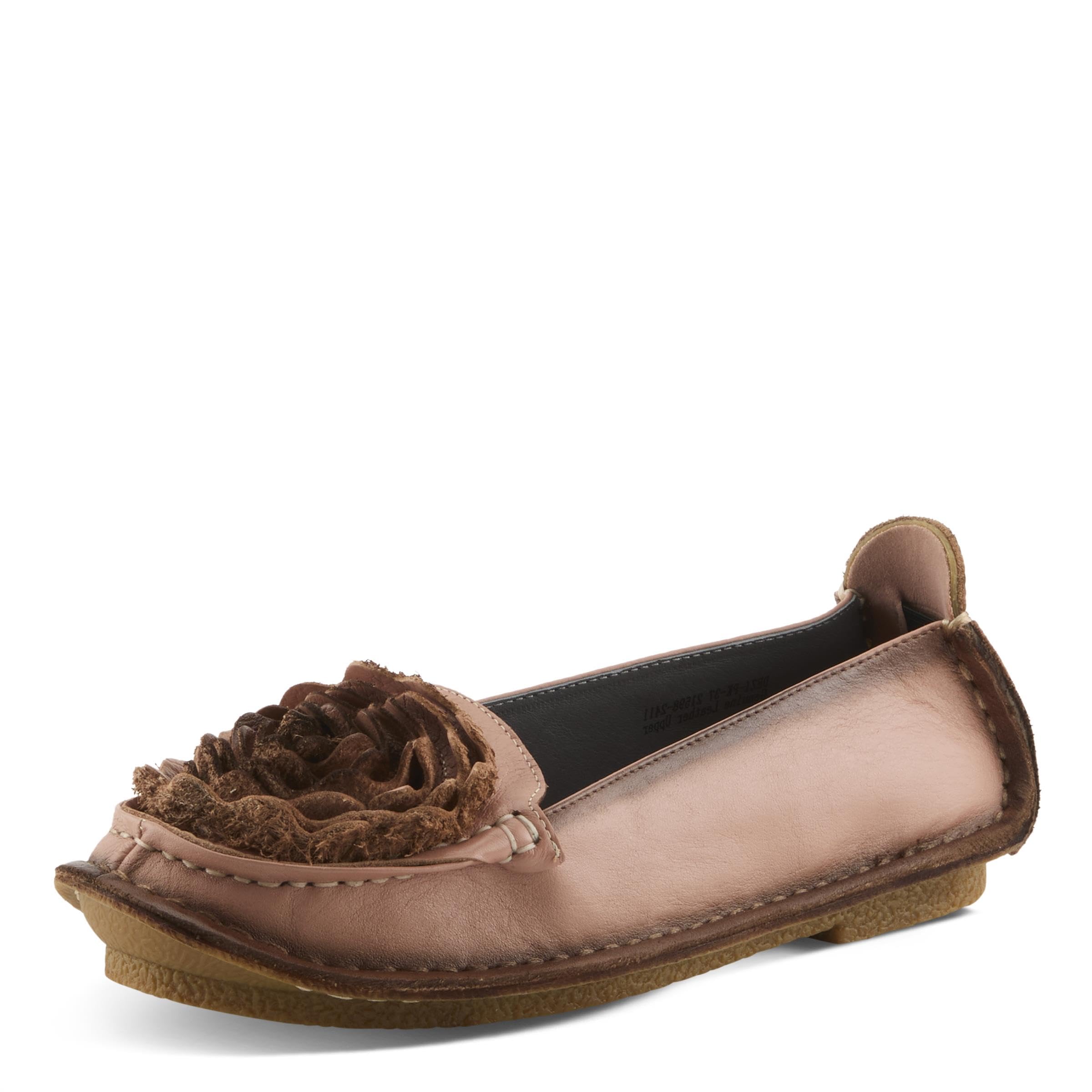 L'Artiste by Spring Step Women's Dezi Flat - Comfortable Ballet Flats for Women | Perfect for Work, Casual Outings & Travel