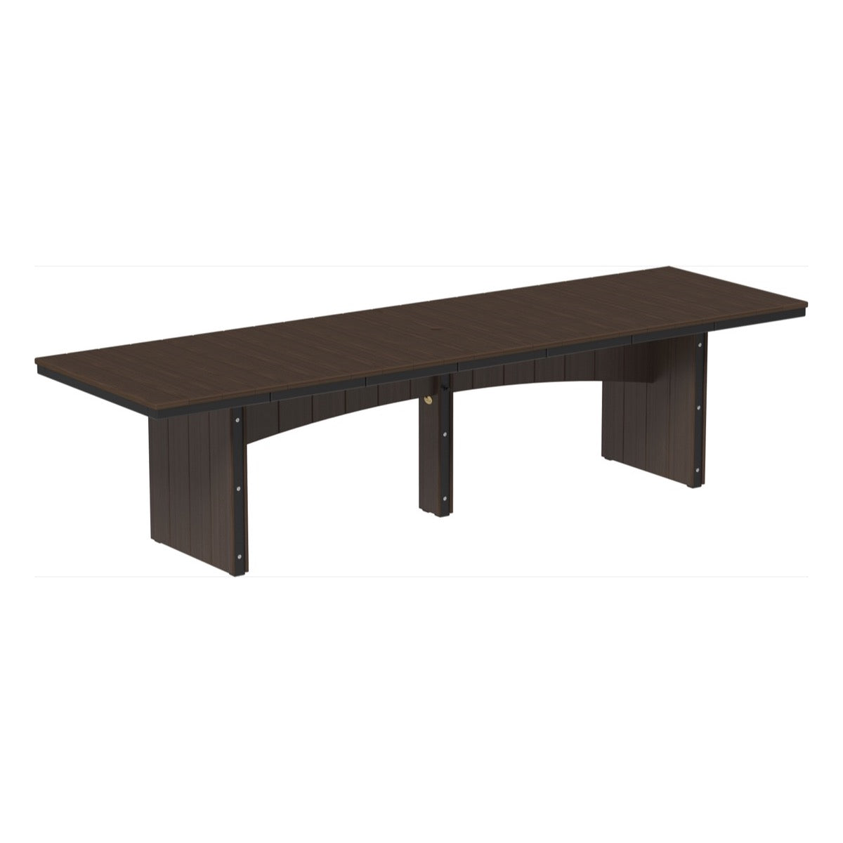 LuxCraft 3ft x 10ft Rectangular Urban Dining Table - Bar Height Modern Kitchen Table for Small Spaces | Perfect for Apartments, Breakfast Nooks & Contemporary Dining Areas