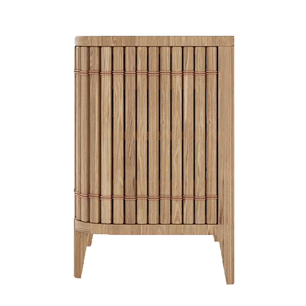 Koppar Side Table with Left Hinges - Modern End Table for Living Room, Bedroom, or Office - Perfect for Small Spaces & Home Decor