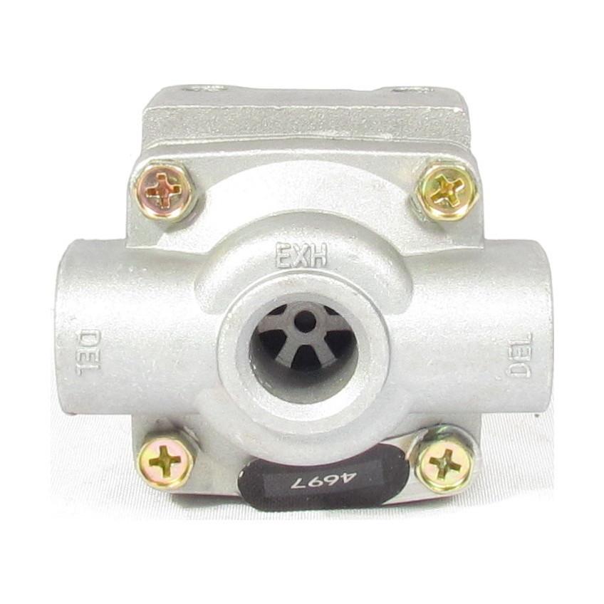 Fortpro QR 1 Type Quick Release Valve Replacement for Bendix 229859 & Haldex KN32005 | F224697 | Compatible with Heavy Duty Trucks & Trailers