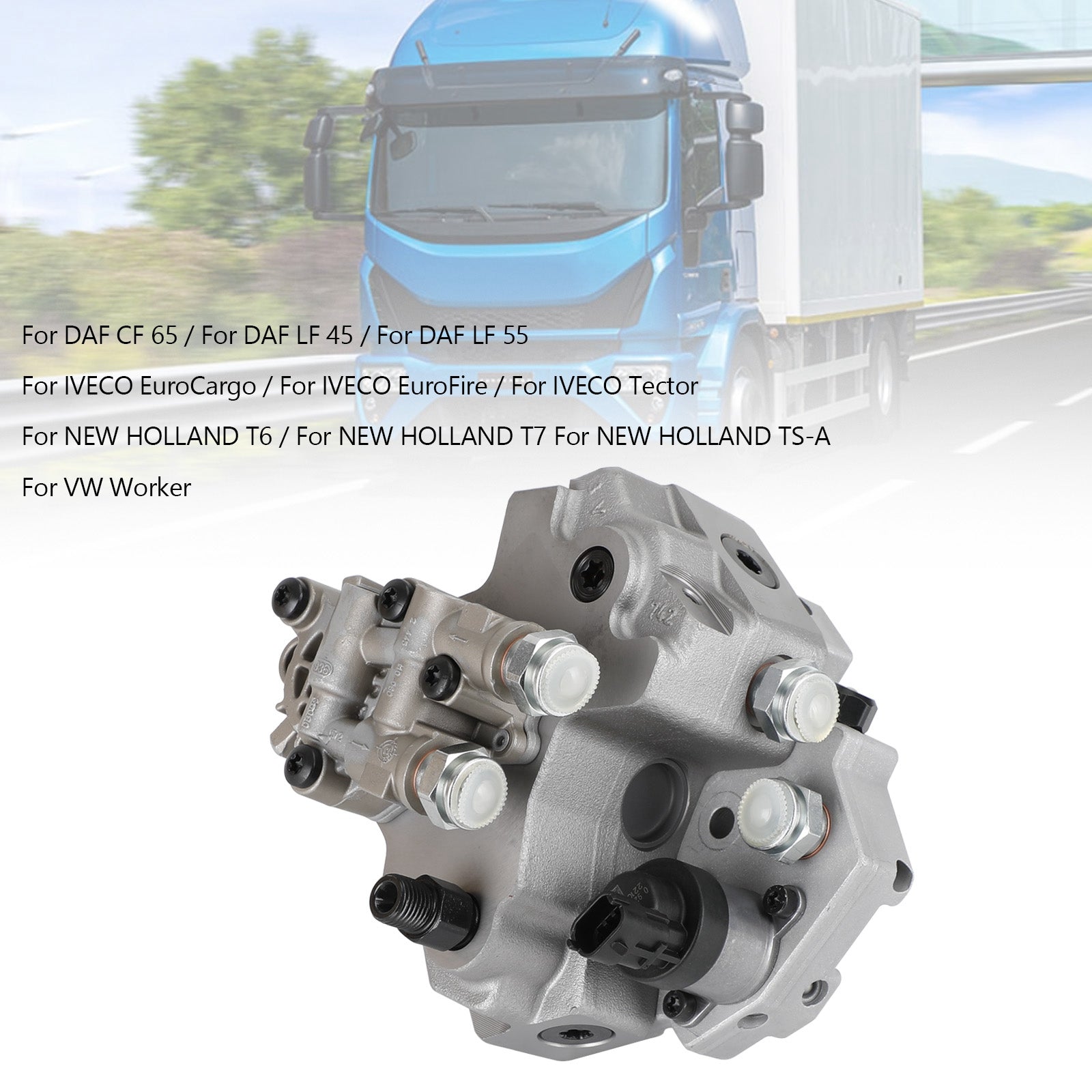 High Pressure Fuel Injection Pump for Iveco Eurocargo (0445020007 0445020175) - Reliable Replacement for Diesel Engine Performance & Efficiency