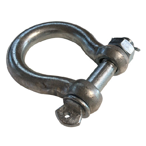 Abaco Bow Shackle - Heavy Duty Stainless Steel D-Ring Shackle for Marine, Towing, Rigging & Off-Road Use - Perfect for Boating, Construction & Outdoor Adventures