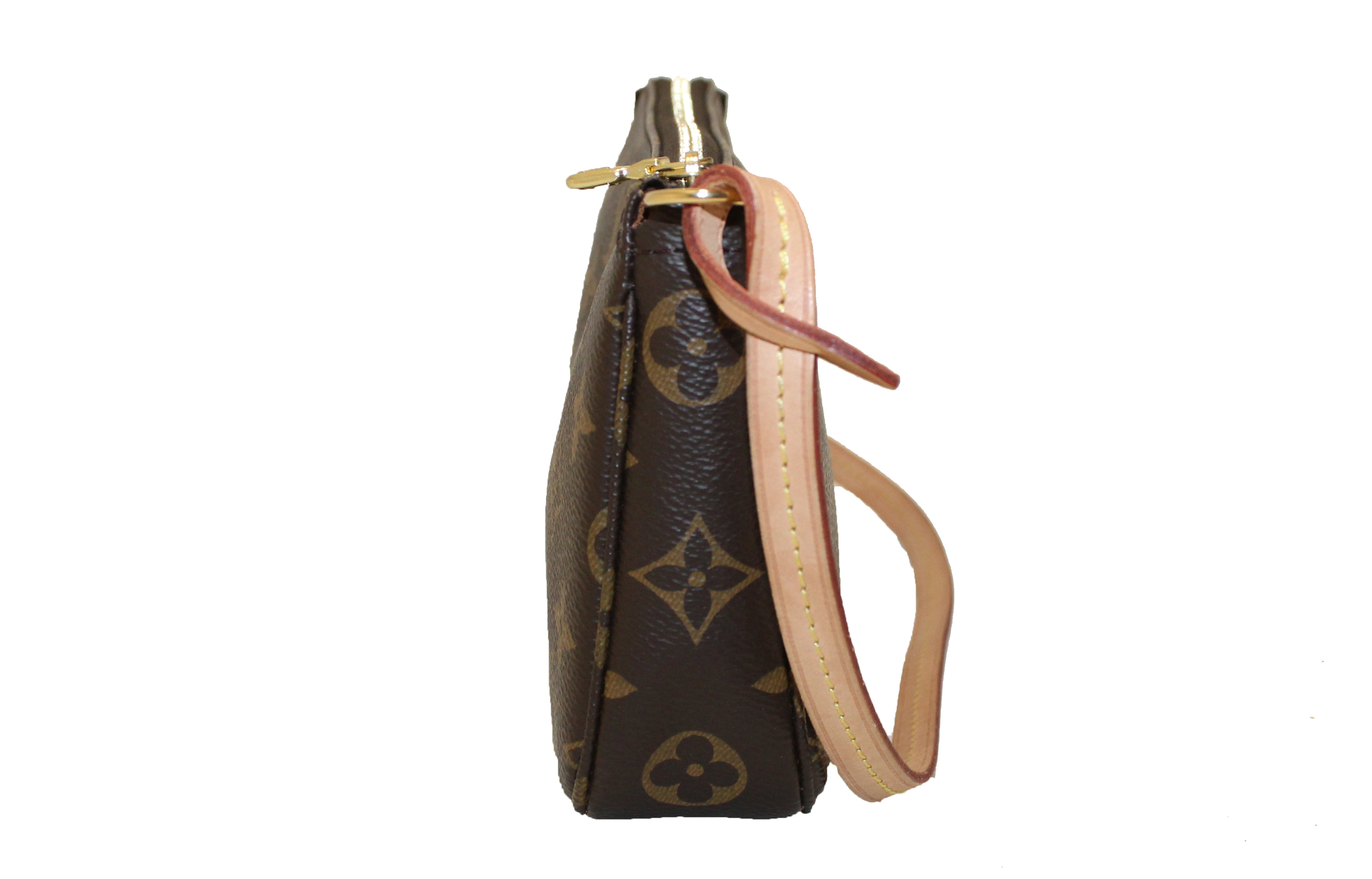 Authentic Louis Vuitton Monogram Pochette Accessories Bag - Luxury Crossbody Purse for Women, Perfect for Date Night & Evening Events