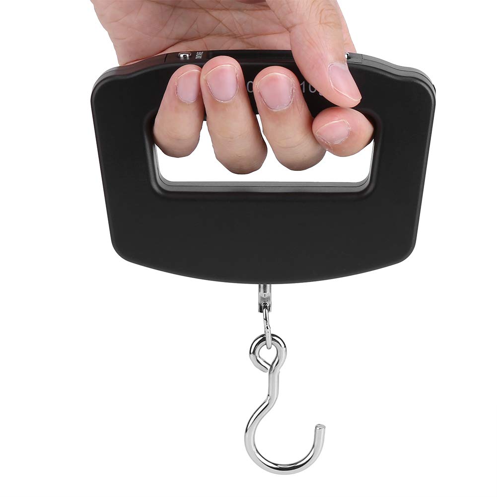 Portable Digital Luggage Scale with LCD Display - Mini Electronic Hanging Hook for Travel, Suitcases & Shipping - Perfect for Airports, Hotels and Weight Restrictions